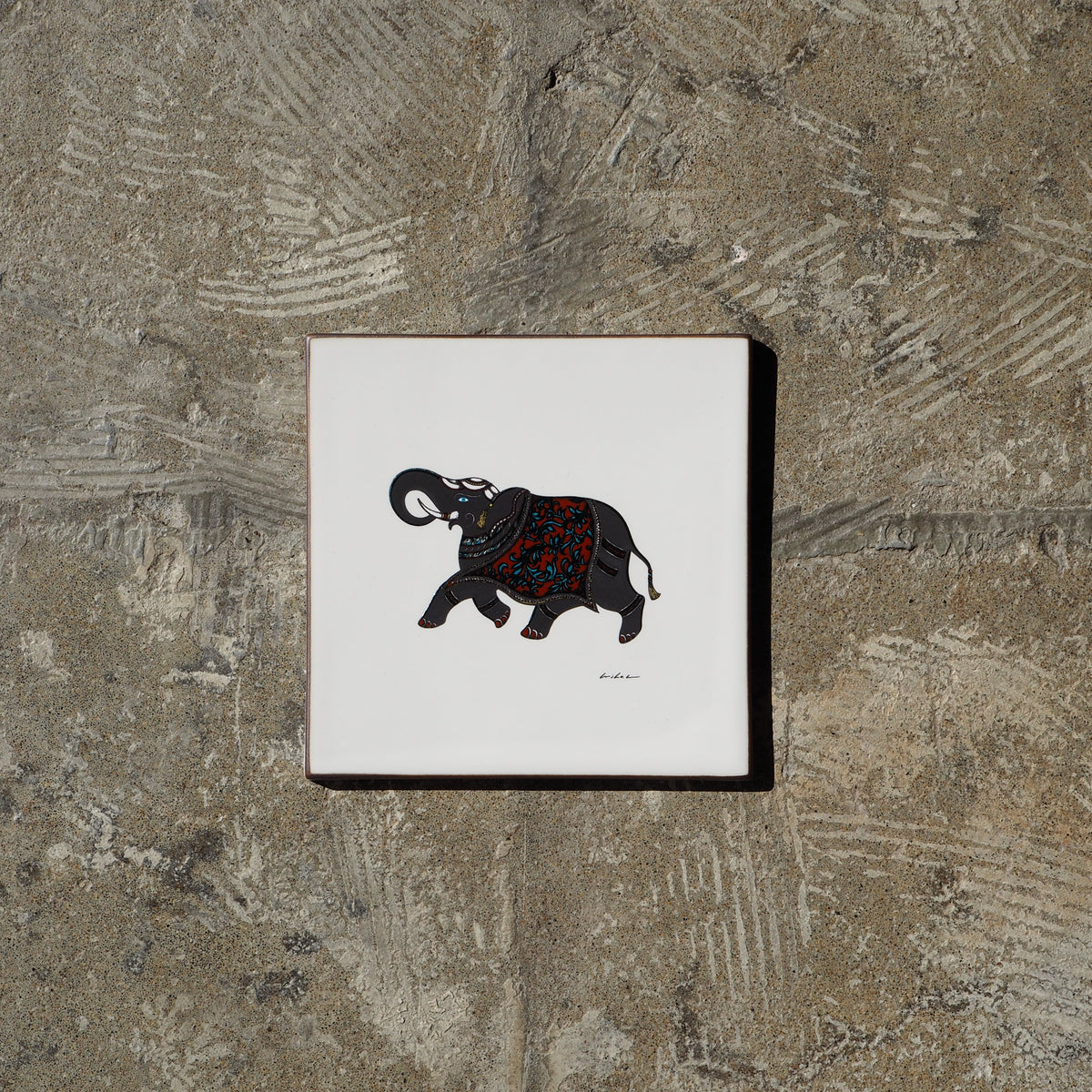 受注生産】TMHMの九谷焼 × MIHO MURAKAMI/ART PLATE- Elephant – A&Ko