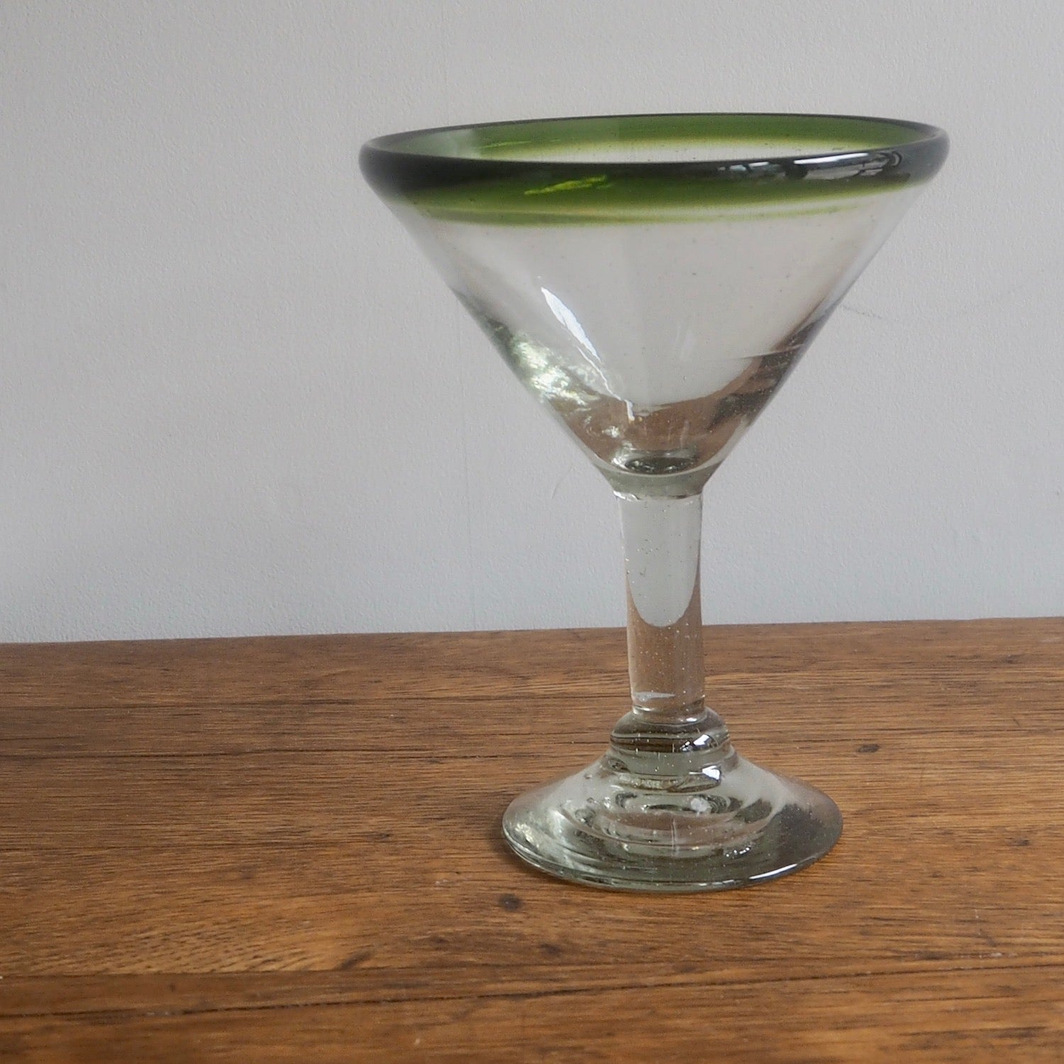 80’s VINTAGE MEXICO-GLASS／GRASS-GREEN1