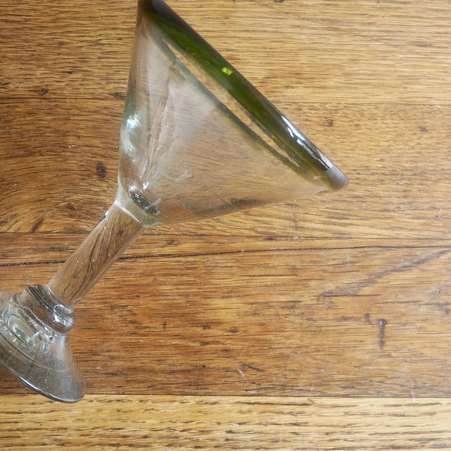 80’s VINTAGE MEXICO-GLASS／GRASS-GREEN1