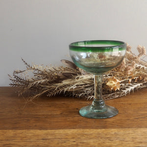 80’s VINTAGE MEXICO-GLASS／GRASS-GREEN2